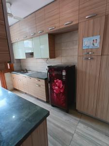 Kitchen Image of 450 Sq.ft 1 RK Builder Floor for rent in Sector 122 Noida for Rs. 20000