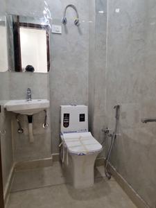 Common Bathroom Image of 600 Sq.ft 2 BHK Apartment / Flat for sale in G3 Builders Floor by G3 Buildtech, Dwarka Mor New Delhi for Rs. 3950000
