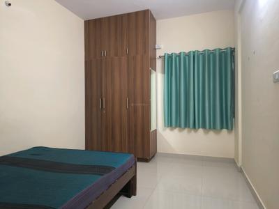 Bedroom Image of 550 Sq.ft 1 BHK Builder Floor for rent in Whitefield Bengaluru for Rs. 22000