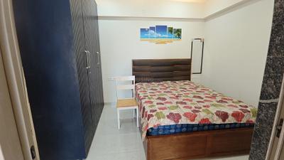 Bedroom Image of 1100 Sq.ft 2 BHK Apartment / Flat for rent in Central Paark, Jagtap Nagar Nashik for Rs. 24000