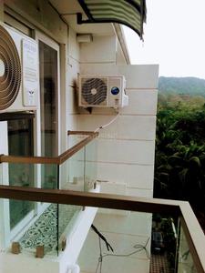 Balcony Image of 875 Sq.ft 1 BHK Apartment / Flat for sale in Phantom Las Terrazos, Siolim Goa for Rs. 13500000