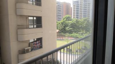 Balcony Image of 1755 Sq.ft 3 BHK Apartment / Flat for rent in Shree Sharanam Sky, Sargasan Gandhinagar for Rs. 23000