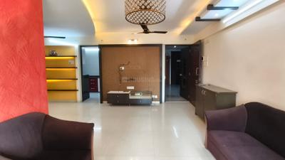 Living Room Image of 1300 Sq.ft 3 BHK Apartment / Flat for rent in Concrete Sai Sanskar, Chembur Mumbai for Rs. 100000