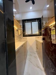Kitchen Image of 850 Sq.ft 1 BHK Builder Floor for rent in Scheme 78 Indore for Rs. 20000