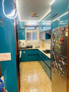 Kitchen Image of 1050 Sq.ft 2 BHK Apartment / Flat for sale in Om Shivam Om CGHS, Sector 65 Faridabad for Rs. 7400000