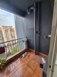 Balcony Image of 1130 Sq.ft 3 BHK Apartment / Flat for rent in South City Garden, Behala Kolkata for Rs. 30000