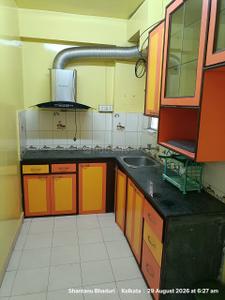 Kitchen Image of 1120 Sq.ft 3 BHK Apartment / Flat for sale in Jain Dream Park, Garia, Sonarpur Kolkata for Rs. 5500000