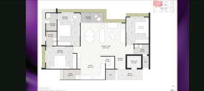 Image of 1195 Sq.ft 3 BHK Apartment / Flat for sale in Vishakha Seleqt, Gota, Ahmedabad for Rs. 13865000