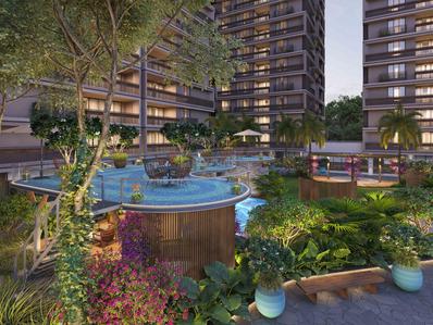 Image of 1100 Sq.ft 3 BHK Apartment / Flat for sale in Samatva Magnolia, Ognaj, Ahmedabad for Rs. 11500000