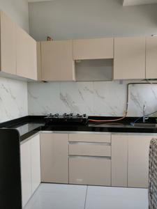 Kitchen Image of 620 Sq.ft 2 BHK Apartment / Flat for sale in The Atmosphere, Mulund East Mumbai for Rs. 17000000