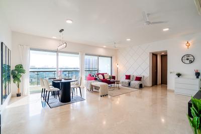 Living Room Image of 1930 Sq.ft 4 BHK Apartment / Flat for sale in DB Woods, Goregaon East Mumbai for Rs. 77500000