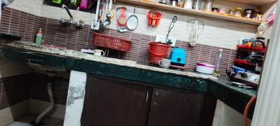 Kitchen Image of 560 Sq.ft 2 BHK Builder Floor for sale in Begumpur New Delhi for Rs. 5000000
