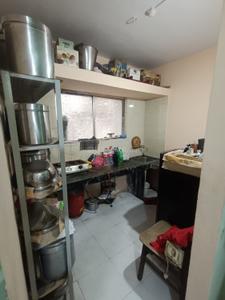 Kitchen Image of 619 Sq.ft 1 BHK Apartment / Flat for sale in Dhanori Pune for Rs. 4500000