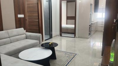 Living Room Image of 1118 Sq.ft 3 BHK Apartment / Flat for sale in R K Green Valley Heights, Keshupura Jaipur for Rs. 6200000