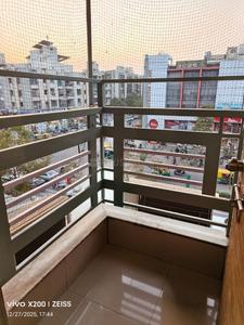 Balcony Image of 1035 Sq.ft 2 BHK Apartment / Flat for sale in Shukan Platinum, Gota Ahmedabad for Rs. 6100000