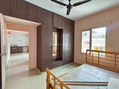 Bedroom Image of 550 Sq.ft 1 BHK Independent House for rent in C V Raman Nagar Bengaluru for Rs. 18000