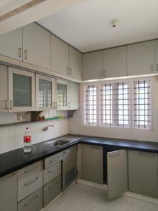 Kitchen Image of 1000 Sq.ft 2 BHK Independent House for rent in Kasturi Nagar Bengaluru for Rs. 21000