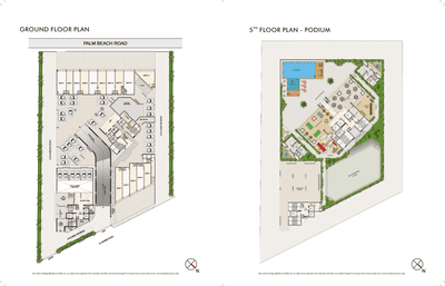 Image of 4000 Sq.ft 4 BHK Apartment / Flat for sale in One Akshar, Sanpada, Navi Mumbai for Rs. 139100000