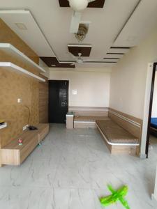 Living Room Image of 650 Sq.ft 1 BHK Apartment / Flat for rent in Pimple Gurav Pune for Rs. 17000