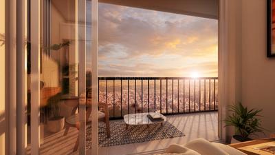 Hall Image of 1495 Sq.ft 3 BHK Apartment / Flat for sale in SPR The Sky Tower 1, Perambur Chennai for Rs. 16700000