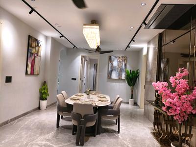 Dining Area Image of 2800 Sq.ft 4 BHK Builder Floor for sale in Anant Raj Estate, Kadarpur Gurgaon for Rs. 28500000