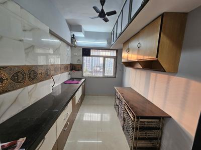 Kitchen Image of 1200 Sq.ft 3 BHK Apartment / Flat for rent in Acharya Aashram, Borivali West Mumbai for Rs. 70000