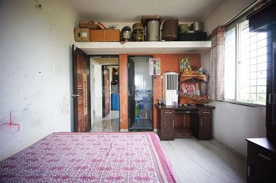 Bedroom Image of 1120 Sq.ft 3 BHK Apartment / Flat for sale in Manjari Budruk Pune for Rs. 5700000