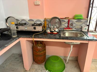 Kitchen Image of 150 Sq.ft 1 RK Builder Floor for rent in Sikandra Agra for Rs. 7000