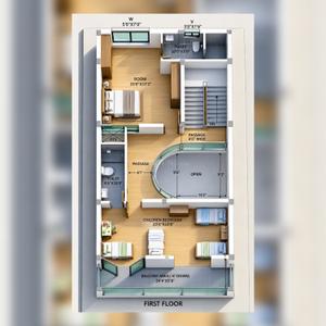 Image of 3800 Sq.ft 5 BHK Duplex for sale in Avinash Smartcity Extention 2, Sejbahar, Raipur for Rs. 13000000
