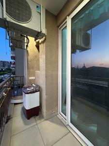 Balcony Image of 650 Sq.ft 1 BHK Apartment / Flat for rent in Green Lotus Avenue, PR7 Airport Road Zirakpur for Rs. 23000