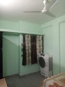 Bedroom Image of 600 Sq.ft 1 BHK Apartment / Flat for rent in JRK Ghanshyam Castle, Shri Nagar Indore for Rs. 18000