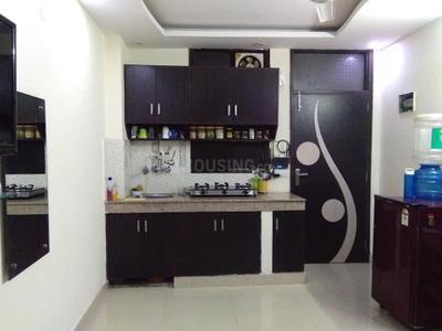 Kitchen Image of 755 Sq.ft 1 BHK Apartment / Flat for rent in RWA Lajpat Nagar 4 Colonies, Lajpat Nagar New Delhi for Rs. 30500