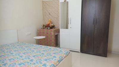 Bedroom Image of 1000 Sq.ft 2 BHK Apartment / Flat for rent in Akshar Elementa, Tathawade Pune for Rs. 31500