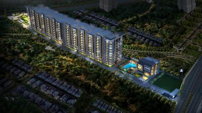 Image of 1289 Sq.ft 2 BHK Apartment / Flat for sale in The Clan, Sarjapur, Bengaluru for Rs. 10055695