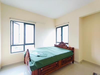 Bedroom Image of 1180 Sq.ft 3 BHK Apartment / Flat for rent in Unimark Lakewood Estate, New Garia Kolkata for Rs. 45000