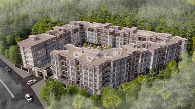 Floor Plan Image of 617 Sq.ft 1 BHK Apartment / Flat for sale in Vaje Navi Mumbai for Rs. 2400000