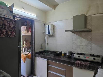 Kitchen Image of 880 Sq.ft 2 BHK Apartment / Flat for sale in Poonam Park View Phase I, Virar West Virar for Rs. 6000000