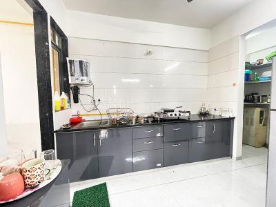 Kitchen Image of 1953 Sq.ft 3 BHK Apartment / Flat for sale in Vadsar Gandhinagar for Rs. 7000000