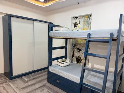 Bedroom Image of 750 Sq.ft 2 BHK Apartment / Flat for sale in Oscar Om Nandanvan, Mulund West Mumbai for Rs. 21500000