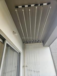 Balcony Image of 763 Sq.ft 1 BHK Apartment / Flat for rent in Goyal Footprints, Chokkanahalli Bengaluru for Rs. 29000