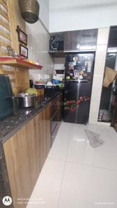 Kitchen Image of 620 Sq.ft 1 BHK Apartment / Flat for rent in Saptashree Heights, Thane West Thane for Rs. 30000