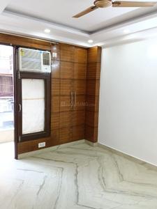 Bedroom Image of 1300 Sq.ft 3 BHK Builder Floor for rent in Khirki Extension New Delhi for Rs. 45000