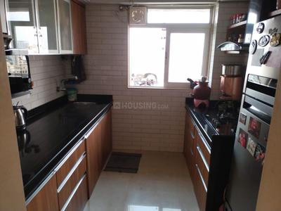 Kitchen Image of 1050 Sq.ft 2 BHK Apartment / Flat for sale in Atlantis Tower, Dharamveer Nagar Thane for Rs. 16500000