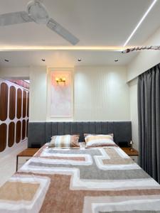 Bedroom Image of 2335 Sq.ft 3 BHK Apartment / Flat for rent in Shivalik Green View, Shantigram Ahmedabad for Rs. 60000