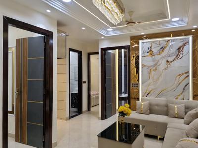 Living Room Image of 900 Sq.ft 3 BHK Apartment / Flat for sale in Razapur Khurd New Delhi for Rs. 6500000