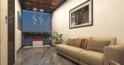 Hall Image of 1020 Sq.ft 2 BHK Apartment / Flat for sale in STG Signature Residency, Thane West Thane for Rs. 14000000