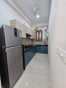 Kitchen Image of 1350 Sq.ft 2 BHK Builder Floor for rent in Saket New Delhi for Rs. 28000