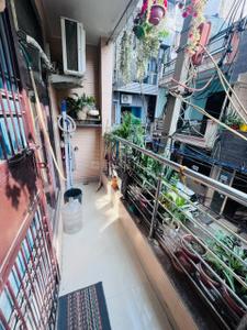 Balcony Image of 1000 Sq.ft 3 BHK Apartment / Flat for sale in Mahavir Enclave New Delhi for Rs. 7500000