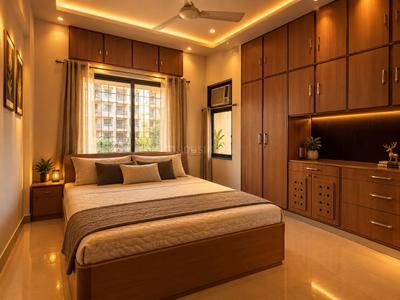 Bedroom Image of 867 Sq.ft 2 BHK Apartment / Flat for sale in SLV Neelkanth Heights, Thane West Thane for Rs. 16500000