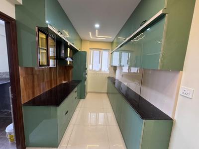 Kitchen Image of 2500 Sq.ft 3 BHK Apartment / Flat for rent in Praneeth KKRs Pranav Jaitra, Hyder Nagar Hyderabad for Rs. 50010